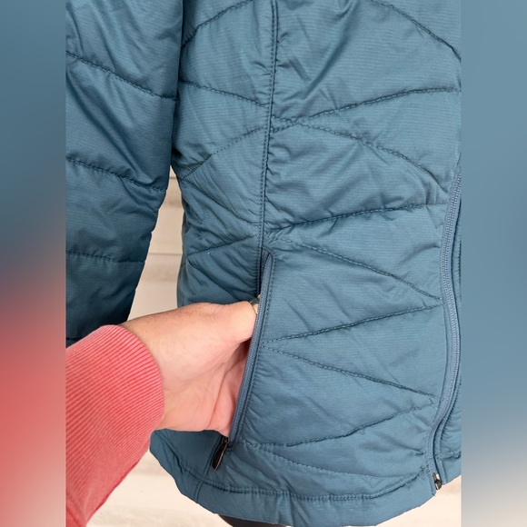 Columbia Omni Heat Teal Color Size M Women Repellency Jacket - Picture 16 of 16